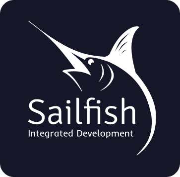 Sailfish Logo Inverted